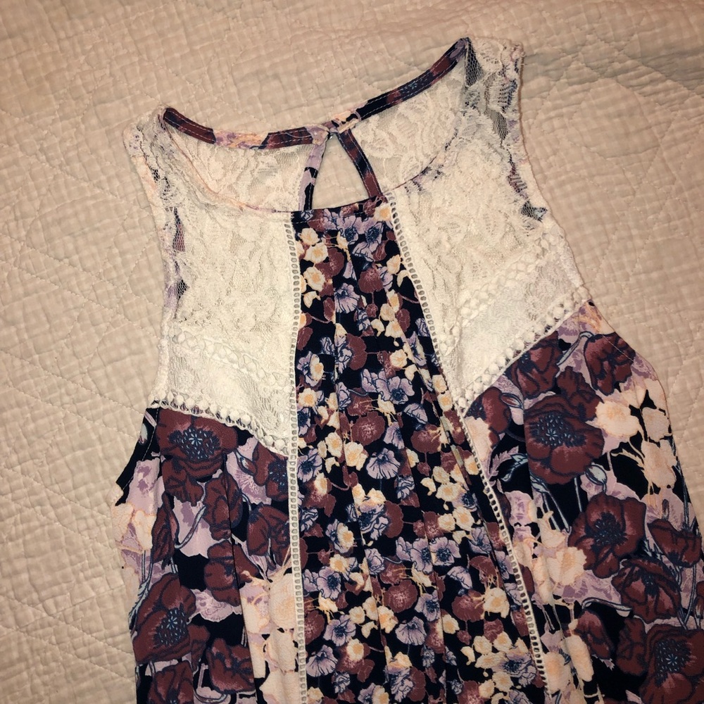 Floral lace dress!